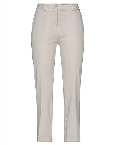 BLUKEY Casual trouser Beige 98% Cotton, 2% Elastane
