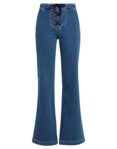SEE BY CHLOÉ Denim pants Blue 99% Cotton, 1% Elastane