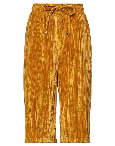 SOUVENIR Casual pants Marigold 100% Polyester