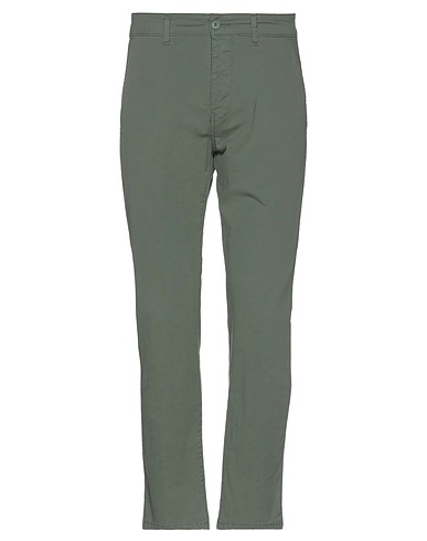 HAIKURE Casual trouser Sage green 97% Cotton, 3% Elastane