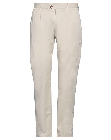 MODFITTERS Casual trouser Beige 98% Cotton, 2% Elastane