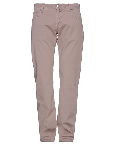 JACOB COHЁN Casual trouser Light brown 97% Cotton, 3% Elastane