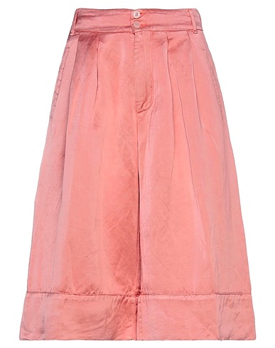MYTHS Shorts & Bermuda Salmon pink 51% Linen, 49% Viscose