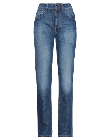 PINKO Denim trousers Blue 100% Cotton