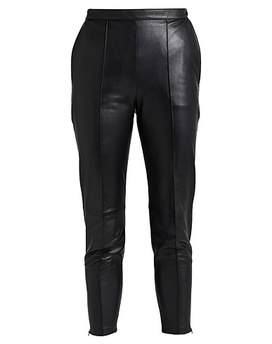 ISABEL MARANT Casual pants Black 100% Lambskin