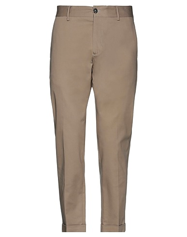 TAKESHY KUROSAWA Casual trouser Sand 98% Cotton, 2% Elastane