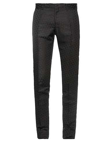DOLCE&GABBANA Casual trouser Black 100% Silk