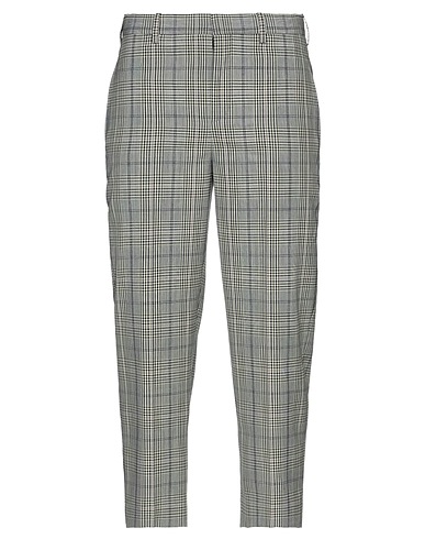 NEIL BARRETT Casual pants Grey 53% Polyester, 44% Virgin Wool, 3% Elastane