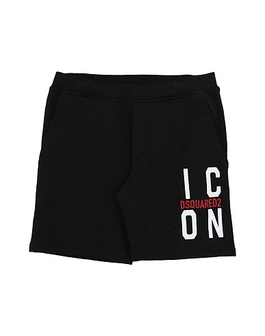 DSQUARED2 Shorts & Bermudas Schwarz 100% Baumwolle, Elastan