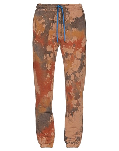 DANIELE ALESSANDRINI Casual trouser Brown 100% Cotton