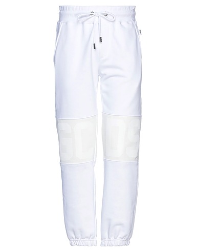 GCDS Casual trouser White 100% Cotton