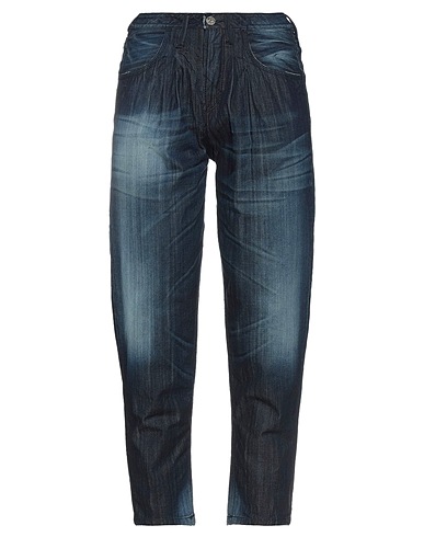 JACOB COHЁN Denim trousers Blue 100% Cotton