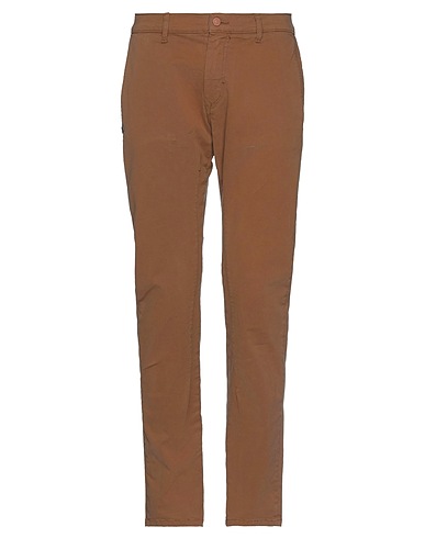 GREY DANIELE ALESSANDRINI Pantalone Cammello 98% Cotone, 2% Elastan