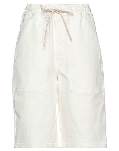 NANUSHKA Shorts & Bermuda White 98% Cotton, 2% Elastane, Polyester, Polyurethane
