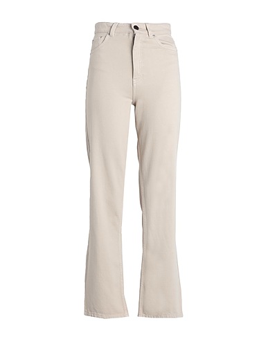 ONLY Bootcut Jeans Beige 100% Cotton