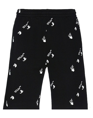 OFF-WHITE™ Shorts & Bermuda Black 100% Cotton