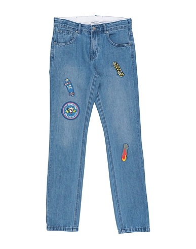 STELLA McCARTNEY KIDS Pantaloni jeans Blu 100% Cotone