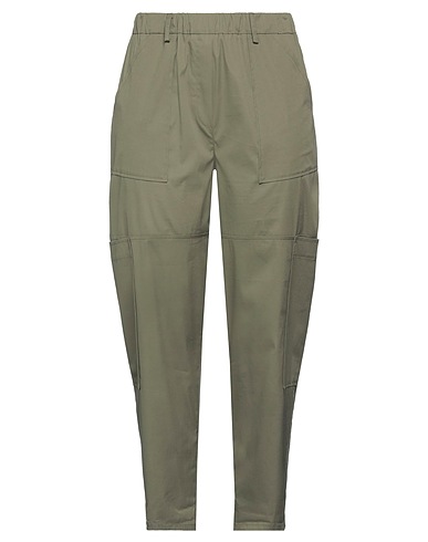 ANTONELLI Pantalone Verde militare 80% Cotone, 16% Poliammide, 4% Elastan