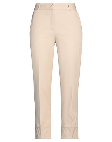 ANTONELLI Casual trouser Beige 97% Cotton, 3% Elastane