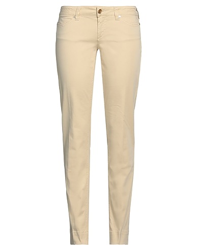 JACOB COHЁN Pantalone Giallo pastello 97% Cotone, 3% Elastan