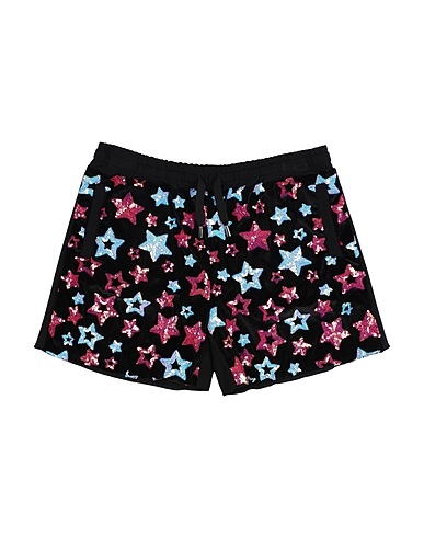 GAëLLE Paris Shorts & Bermuda Black 68% Viscose, 28% Nylon, 4% Elastane