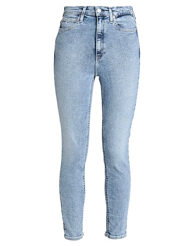 CALVIN KLEIN JEANS Jeans 
HIGH RISE SKINNY ANKLE
 Blau 94% Baumwolle, 4% Elastomultiester, 2% Elastan