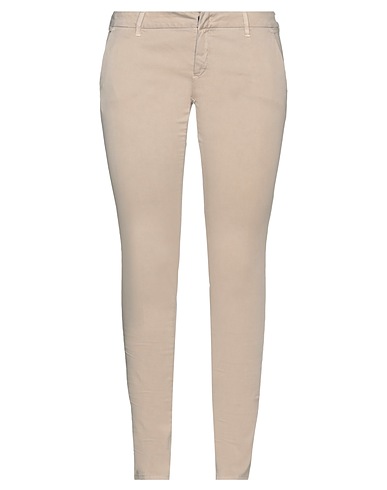 JACOB COHЁN Casual trouser Taupe 97% Cotton, 3% Elastane