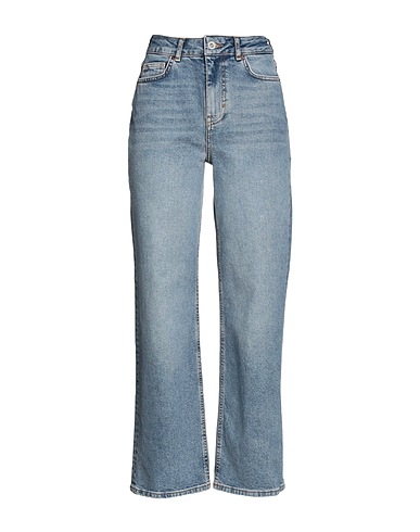 PIECES Denim pants PCHOLLY HW WIDE JEANS MB NOOS BC	 Blue 98% Cotton, 2% Elastane