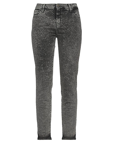 MY TWIN TWINSET Denim trousers Black 98% Cotton, 2% Elastane