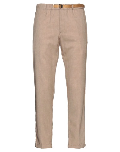WHITE SAND Casual pants Sand 72% Polyester, 28% Viscose