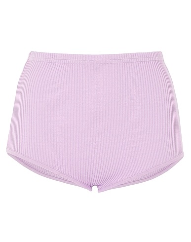 8 by YOOX Shorts & Bermuda RIBBED KNIT CULOTTE
 Mauve 65% Viscose, 35% Polyamide