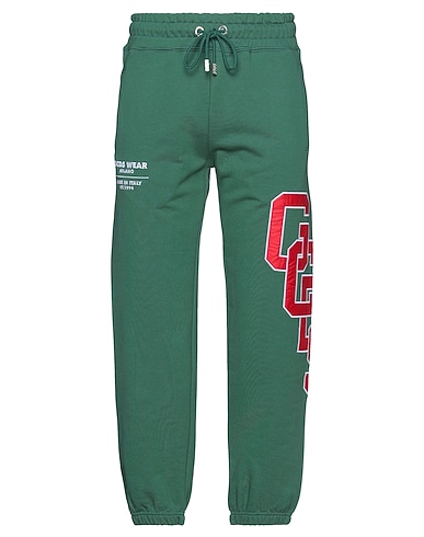 GCDS Casual trouser Green 100% Cotton
