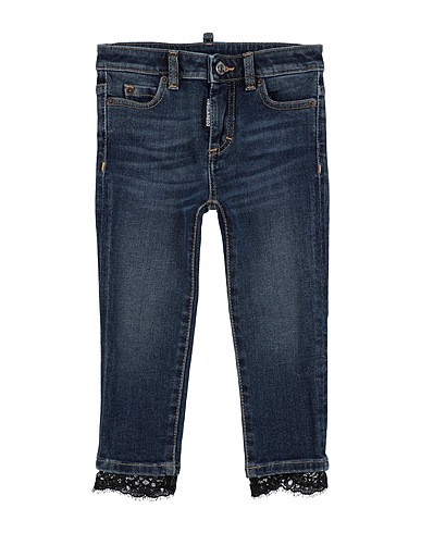 DSQUARED2 Denim trousers Blue 98% Cotton, 2% Elastane, Polyamide