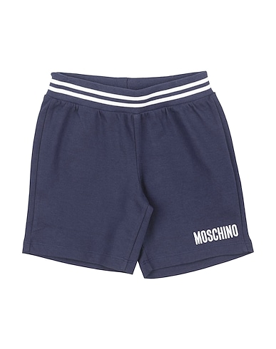 MOSCHINO BABY Shorts & Bermuda Blu navy 100% Cotone, Elastan, Poliestere