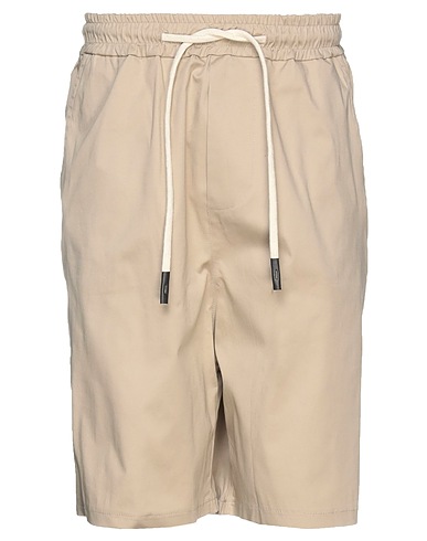 DRESSISM. Shorts & Bermuda Beige 98% Cotton, 2% Elastane