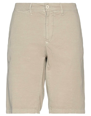 UNIFORM Shorts & Bermuda Grey 70% Cotton, 27% Linen, 3% Lycra®