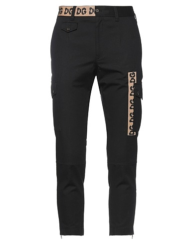 DOLCE&GABBANA Cargo Black 99% Cotton, 1% Elastane