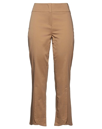 L' AUTRE CHOSE Casual trouser Khaki 97% Cotton, 3% Elastane, Cupro