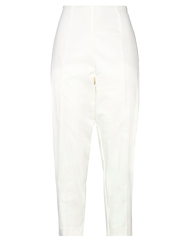 BEATRICE .B Pantalone Bianco 64% Cotone, 32% Poliammide, 4% Elastan