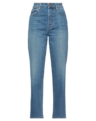 DON THE FULLER Denim trousers Blue 98% Cotton, 2% Elastane