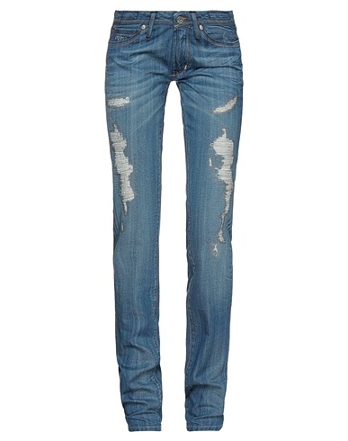 JACOB COHЁN Denim trousers Blue 100% Cotton
