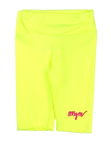 MSGM Shorts & Bermuda Yellow 100% Polyester