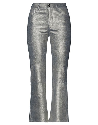 FRAME Pantalone Platino 100% Pelle di agnello