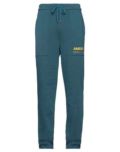 AMBUSH Casual pants Deep teal 100% Cotton
