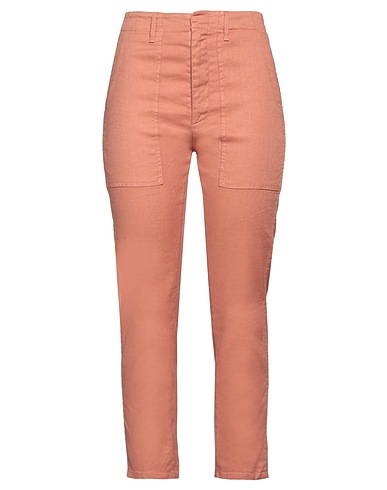 DONDUP Pantalone Rosa antico 52% Lino, 47% Cotone, 1% Elastan