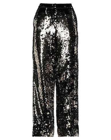 IN THE MOOD FOR LOVE Casual pants Black 100% Polyester