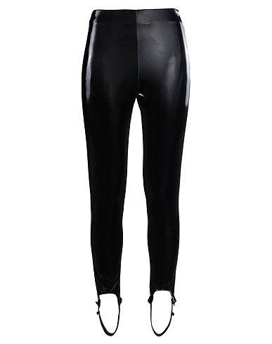 FEDERICA TOSI Leggings Black 92% Polyester, 8% Elastane