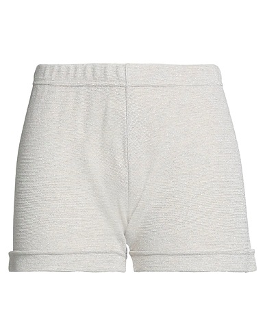 BRUNO MANETTI ショートパンツ＆バミューダパンツ ライトグレー コットン 43% / レーヨン 41% / ナイロン 8% / ポリエステル 8%