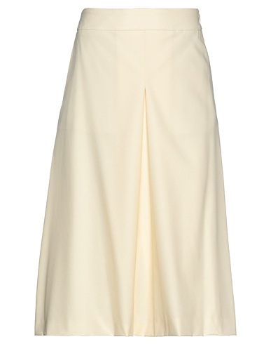 AGNONA Midi skirt Ivory 100% Wool