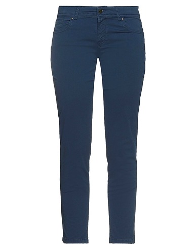 BERWICH Casual pants Midnight blue 97% Cotton, 3% Elastane